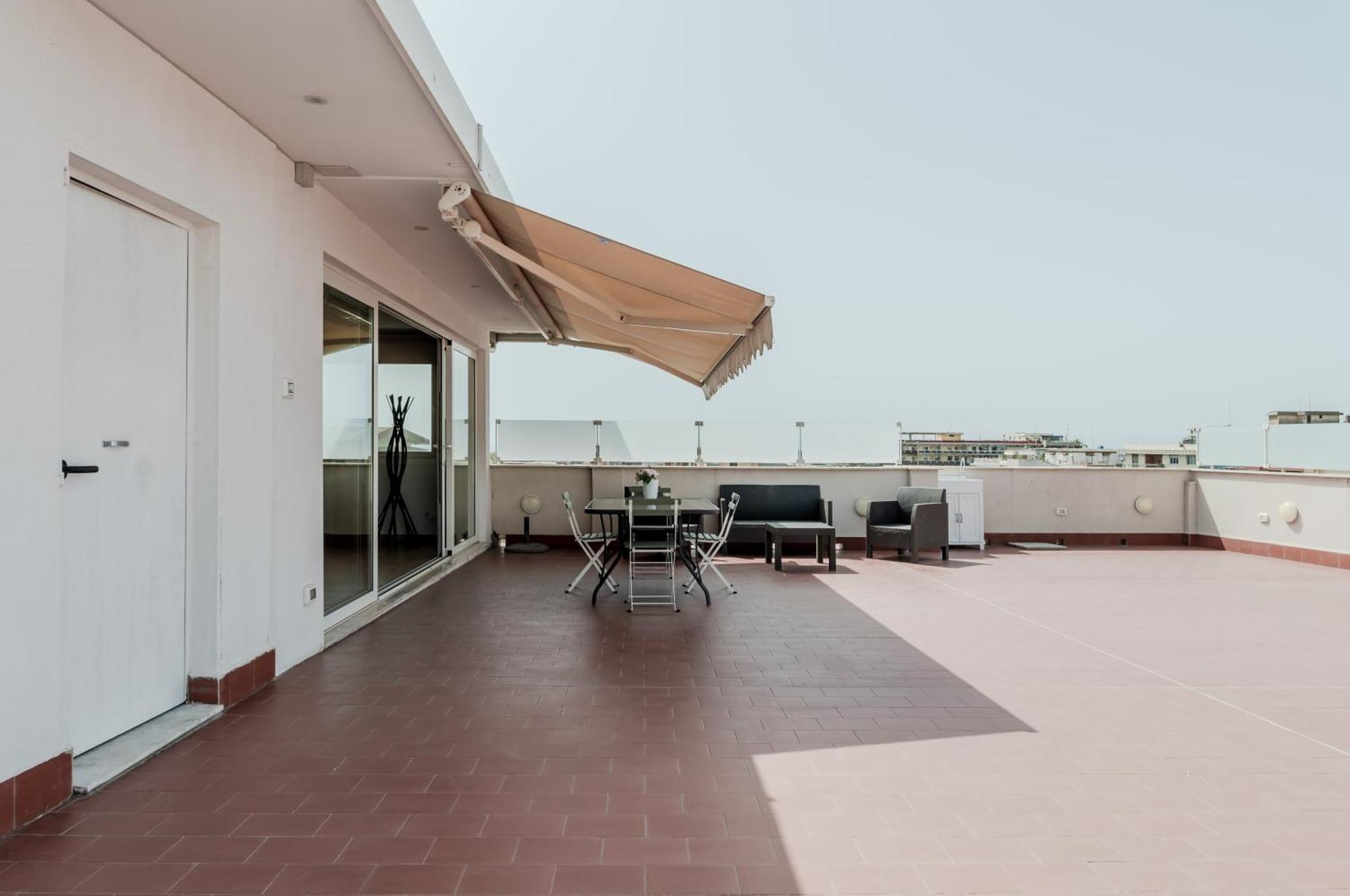 Catania Skyview Terrace: Your Urban Escape Buitenkant foto